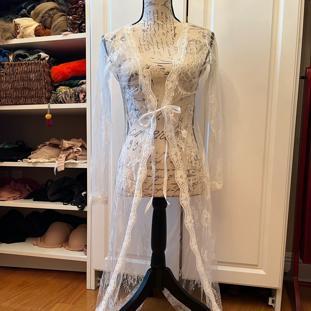 Lace cover up